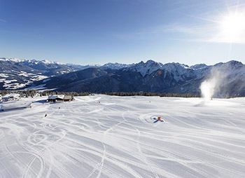 Ski resort Plan de Corones / Kronplatz