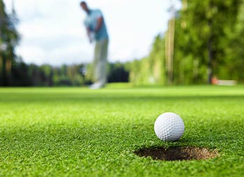 Golfing ath the Kronplatz / Reischach